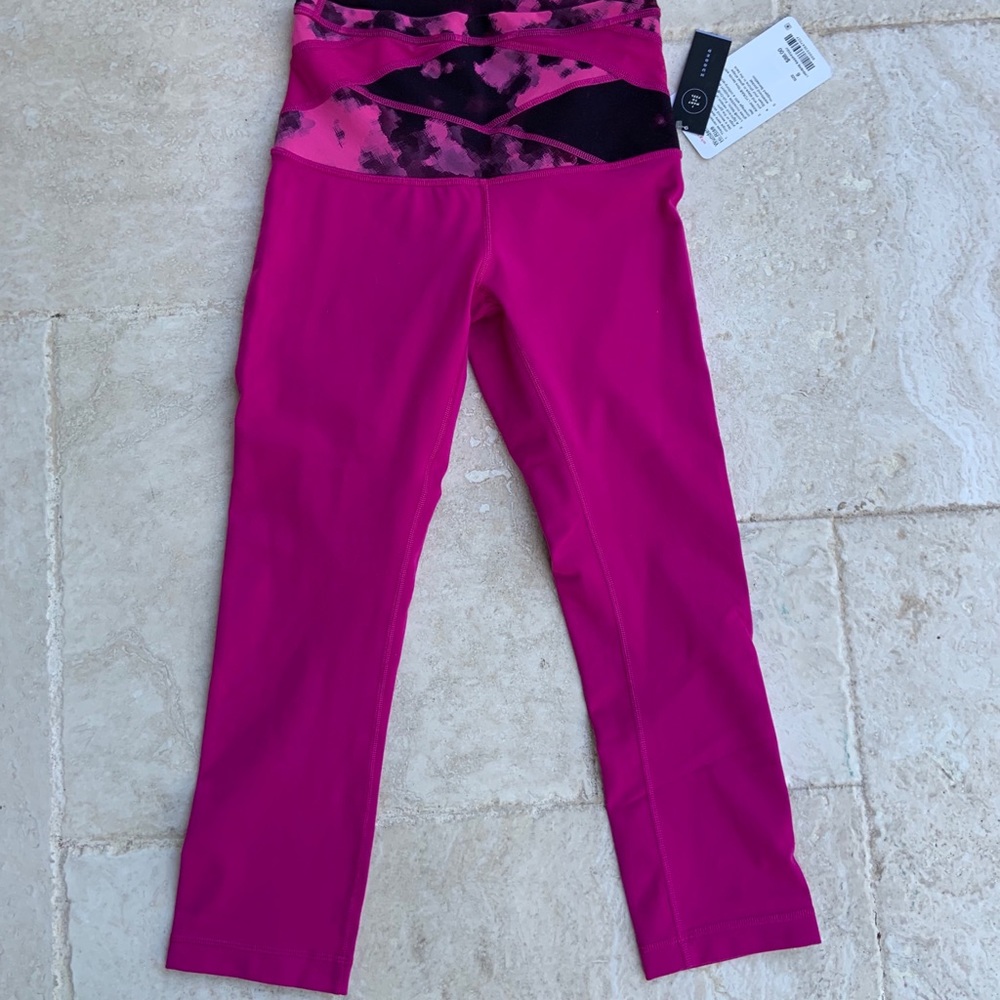 High Waisted Hot Pink Lululemon Leggings